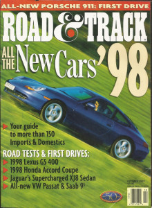 ROAD & TRACK 1997 OCT - PANOV AIV, '53 FERRARI 375MM